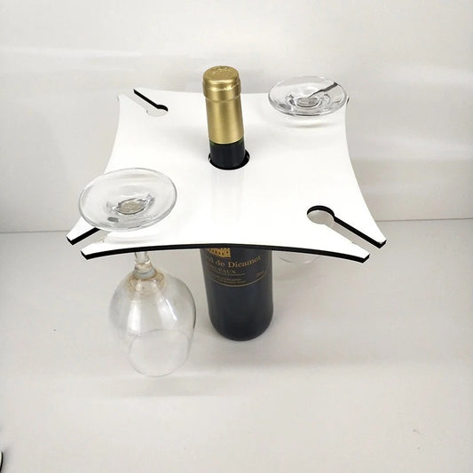 SUBLIMATION 4PC WINE CADDY